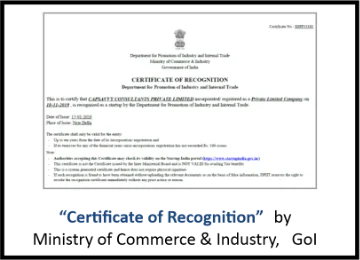 Certification of Recognition